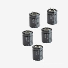 Hot Sale Snap-in Terminal Aluminum Electrolytic Capacitor 105c